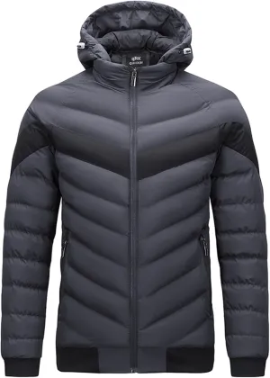 Men's Autumn And Winter Jacket Coat Leisure Plus Size Light Zip Pocket Cotton Padded Warm Soft Jacket for Men