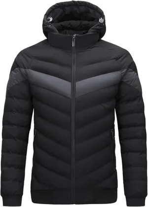 Men's Autumn And Winter Jacket Coat Leisure Plus Size Light Zip Pocket Cotton Padded Warm Soft Jacket for Men