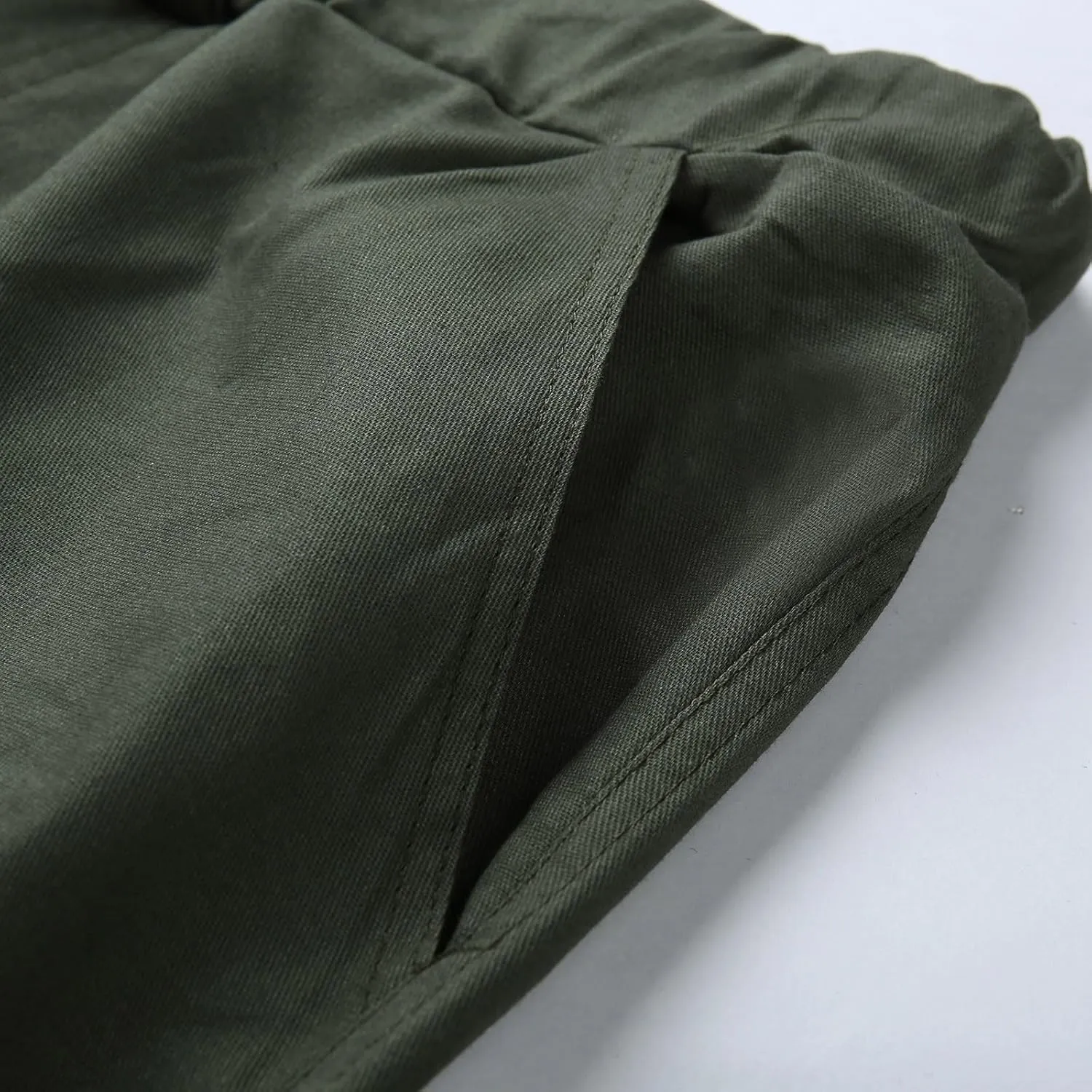 Mens Cargo Sweatpants Relaxed Tooling Multi-pocket Men's Color Men's pants Hiking Sweatpants Casual Athletic Jogger