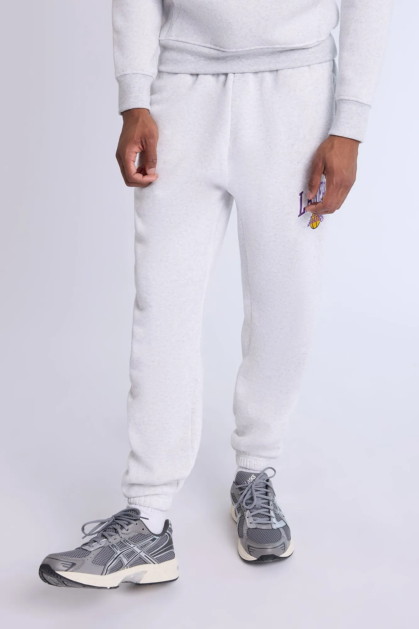Mens LA Lakers Logo Sweatpant