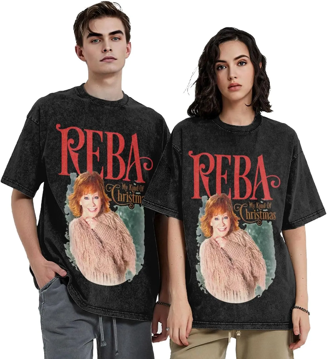 Men's Vintage Oversized Drop Shoulder Novelty T Shirts Loose Wash Solid Tees Tops