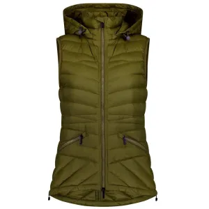 Moke: Mary-Claire 90/10 Packable Down Vest - Loden