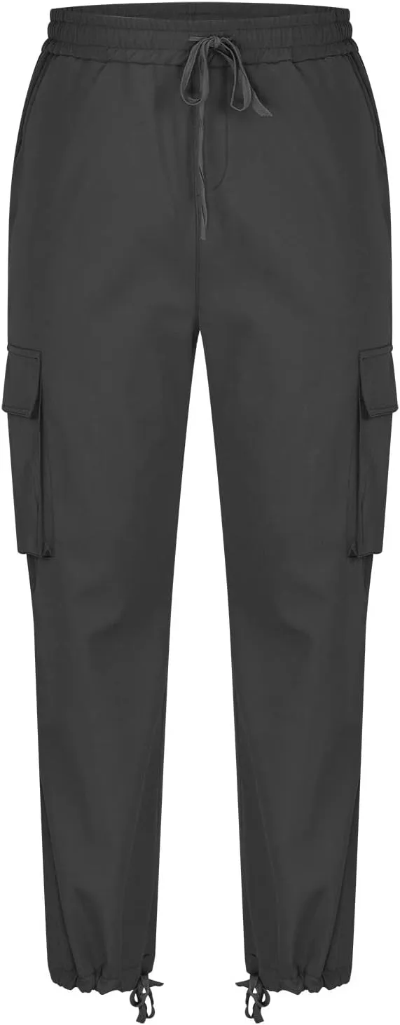 Muscularfit Cargo Pants for Men Slim Fit Joggers Lightweight Cotton Casual Straight Sweatpants Jogger Running Jersey Pants