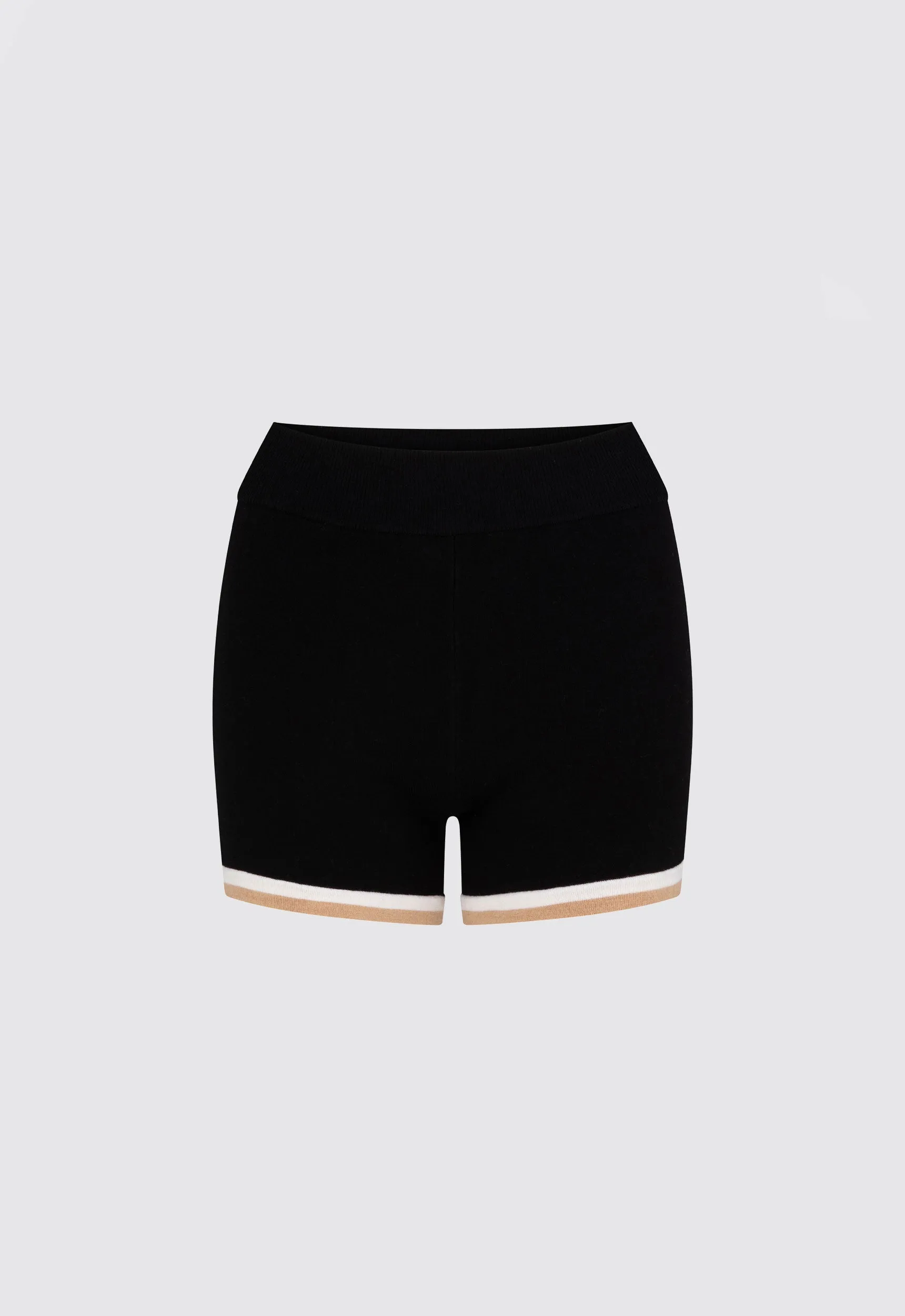 NAGNATA Retro Short 2.0 - Black/ Sandstone