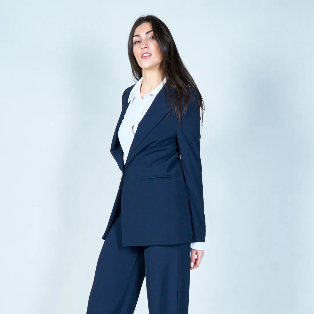 Oversized single-button blazer wholesale