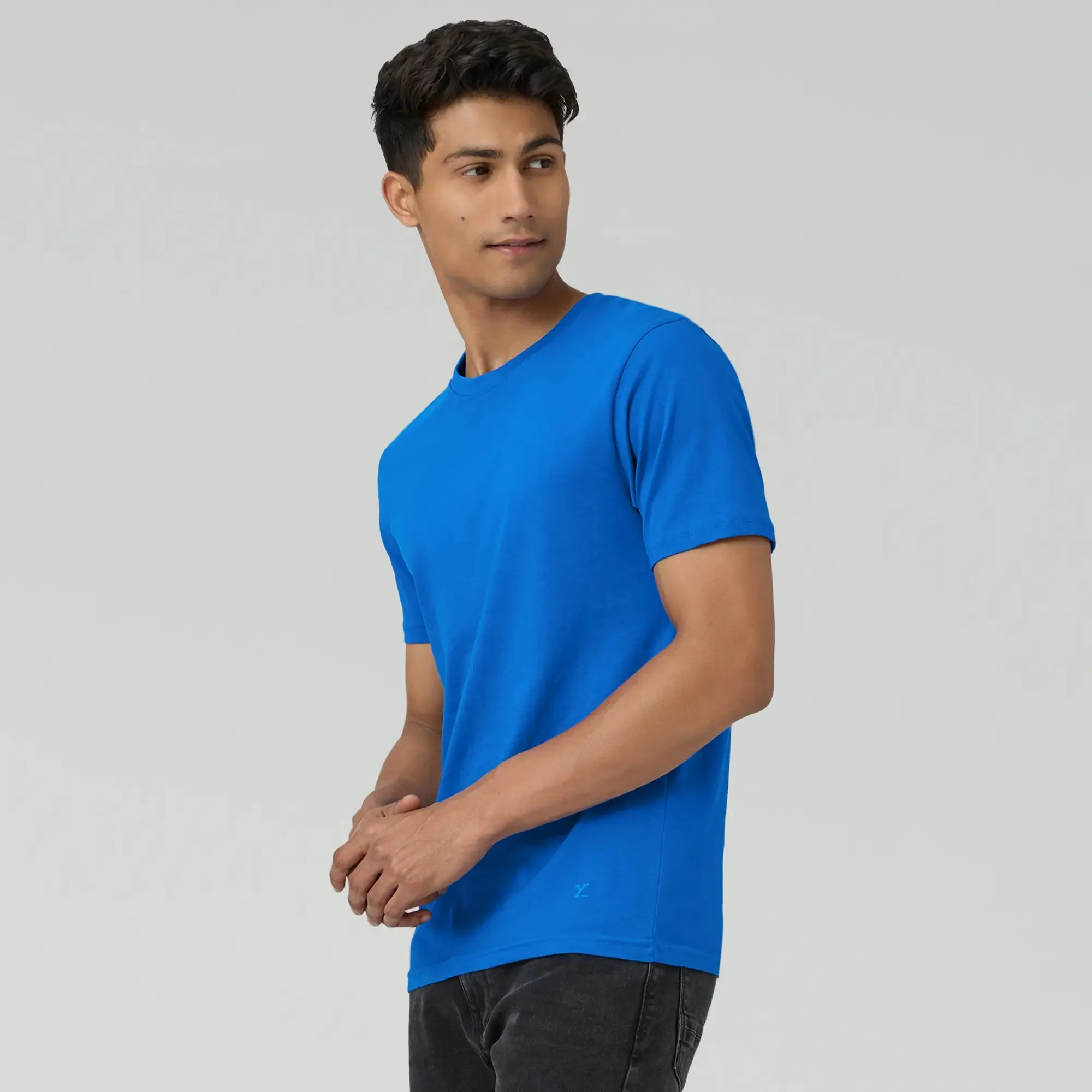 Pace Combed Cotton T-shirts Olympic Blue