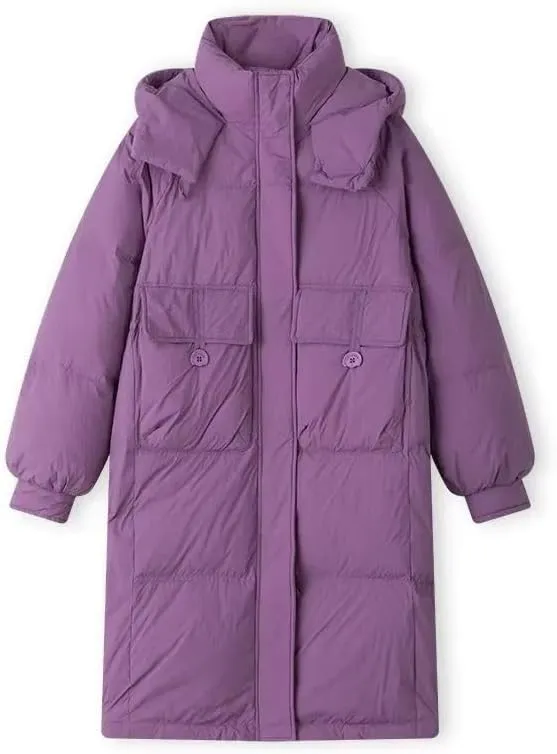 Parkas Jacket Women Autumn Winter Loose Hooded Thicken Warm Down Cotton Padded Short Coat Female Lady Tops