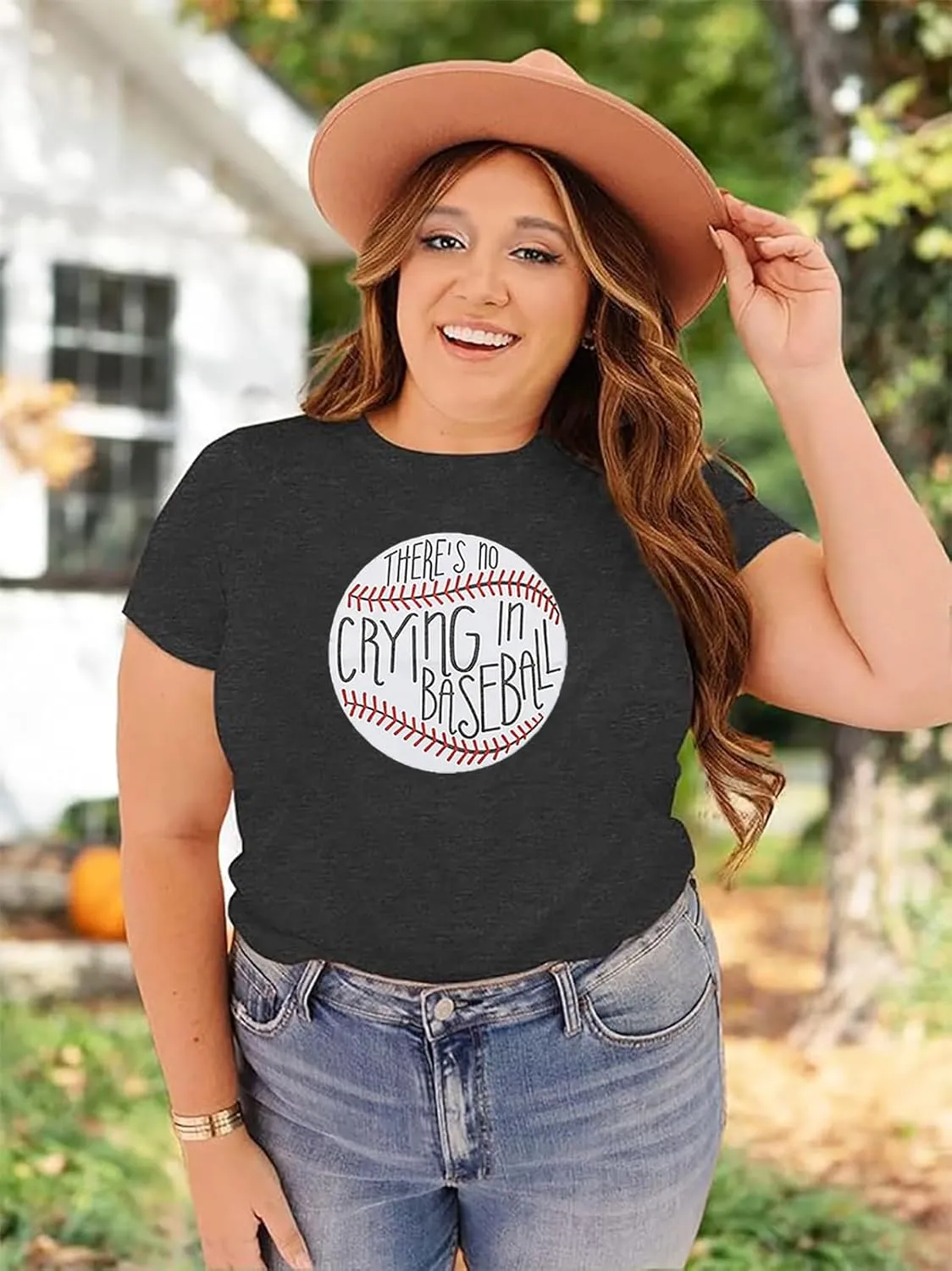Plus Size Baseball Mom Shirt Women Love Heart Graphic Baseball T Shirt Mothers Day Baseball Gift Short Sleeve Tees
