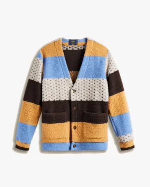 Portuguese Flannel Cana Wool Cardigan - Multi