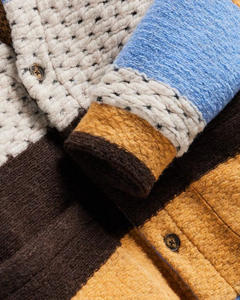 Portuguese Flannel Cana Wool Cardigan - Multi