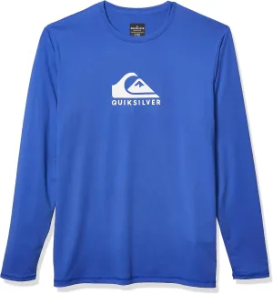 Quiksilver Men's Standard Solid Streak Ls Long Sleeve Rashguard Surf Tee