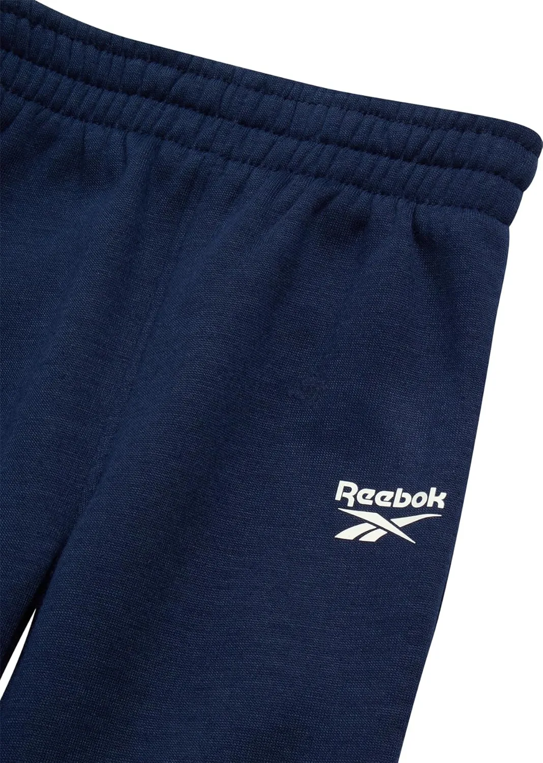 Reebok Toddler Boys' Sweatsuit Set - 2 Piece Active Fleece Hoodie Sweatshirt and Jogger Sweatpants Set for Boys (Sizes: 2T-7)