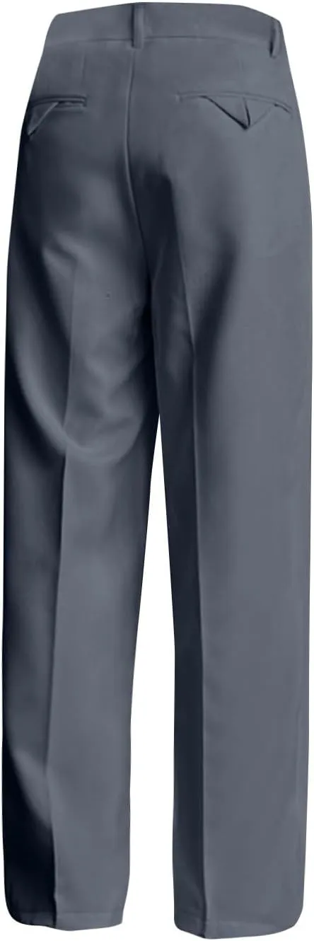 RTRDE Men's Pants Business Casual Pants Loose Solid Color Pleated Dress Pants Trousers for Men, 32-38