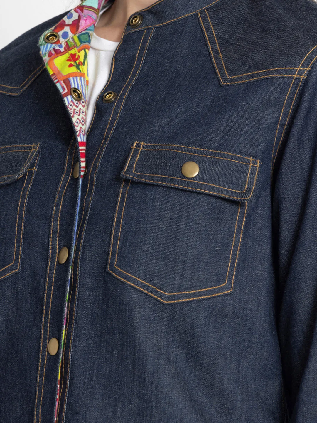Scandi Reversible Denim Jacket