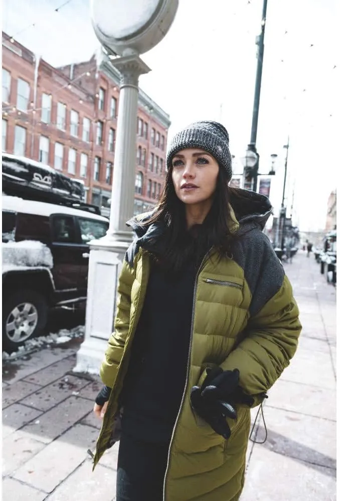 Spyder Womens Transit Gore-Tex Infinium Down Parka  Full-Zip Hooded Winter Jacket