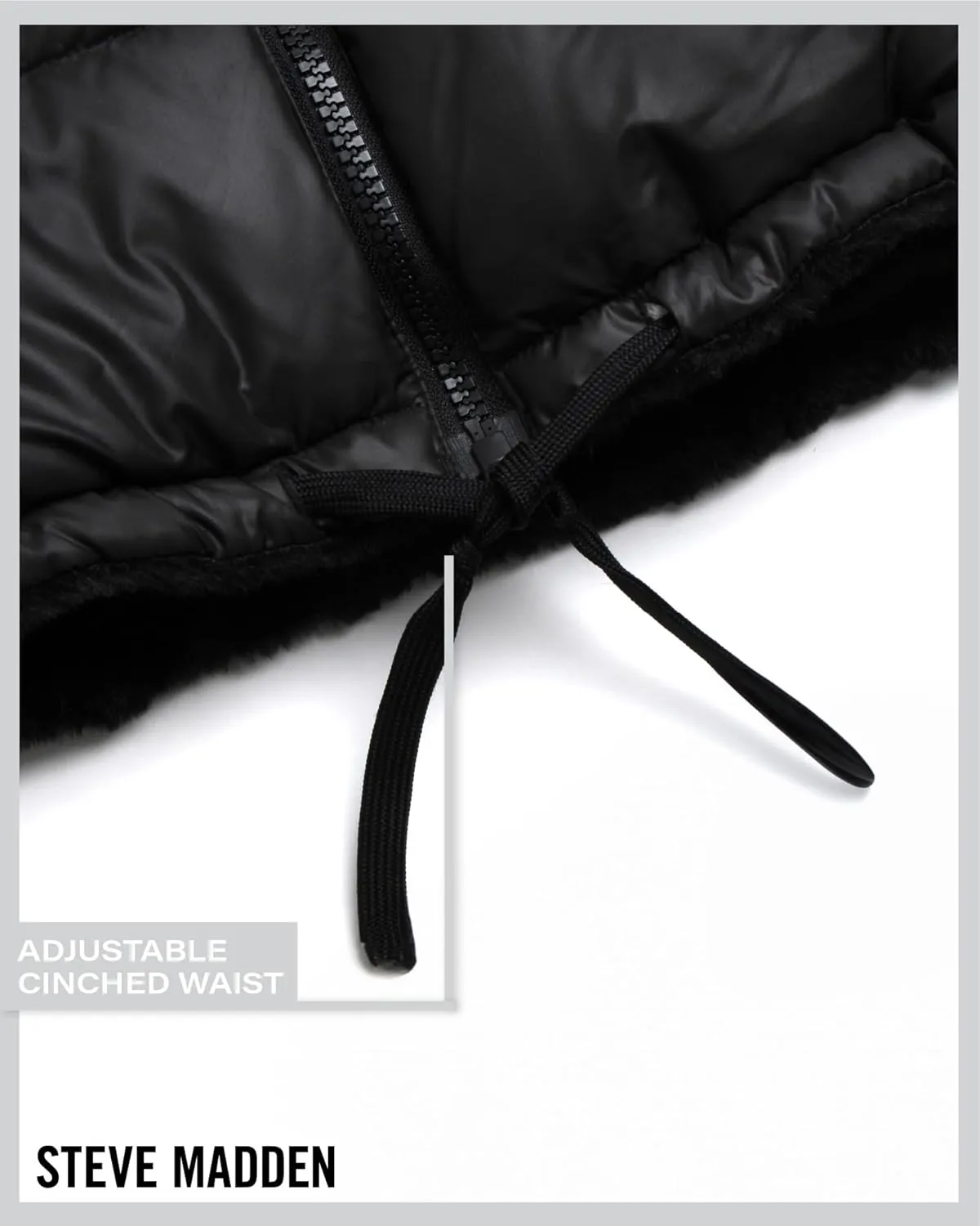 Steve Madden Women's Winter Jacket - Heavyweight Reversible Quilted Puffer Parka Coat Faux Fur Lined Jacket for Women (S-XL)