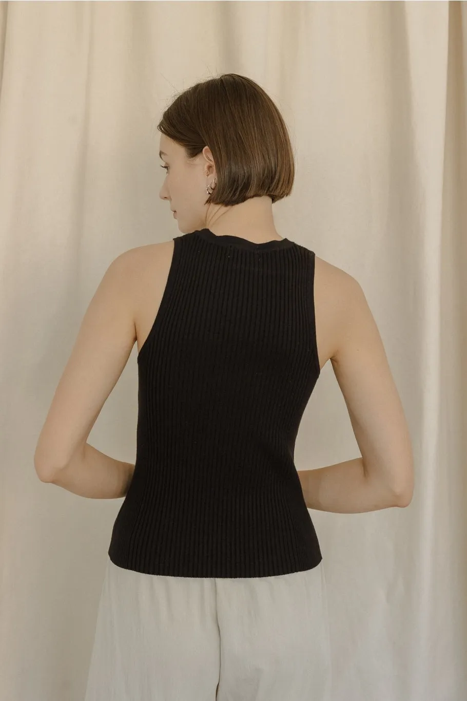The Brielle Top - Black