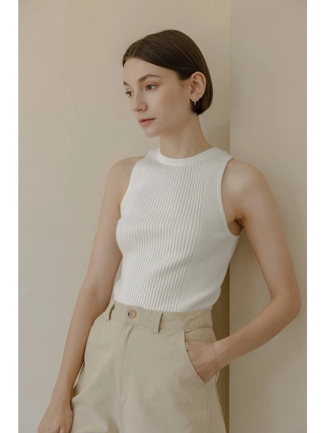 The Brielle Top - White