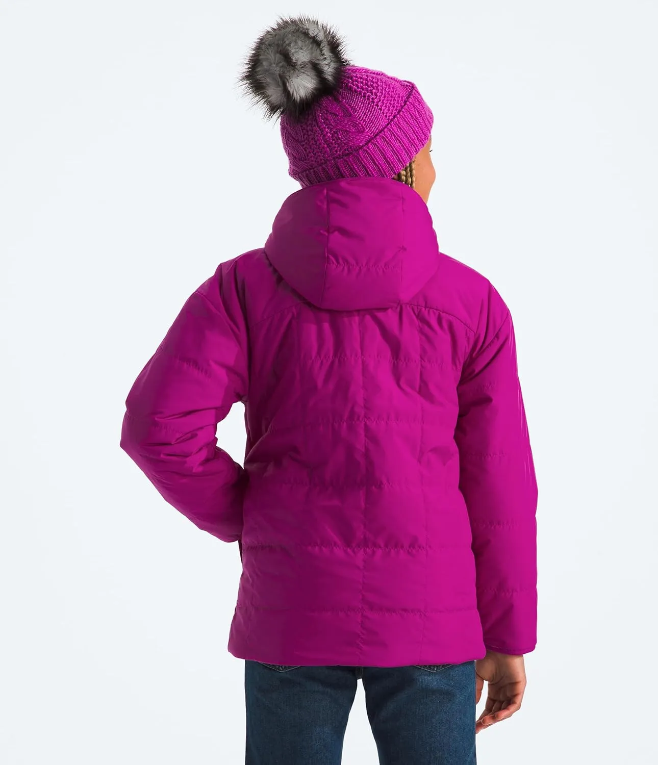THE NORTH FACE Girls' Reversible Shasta Short Parka