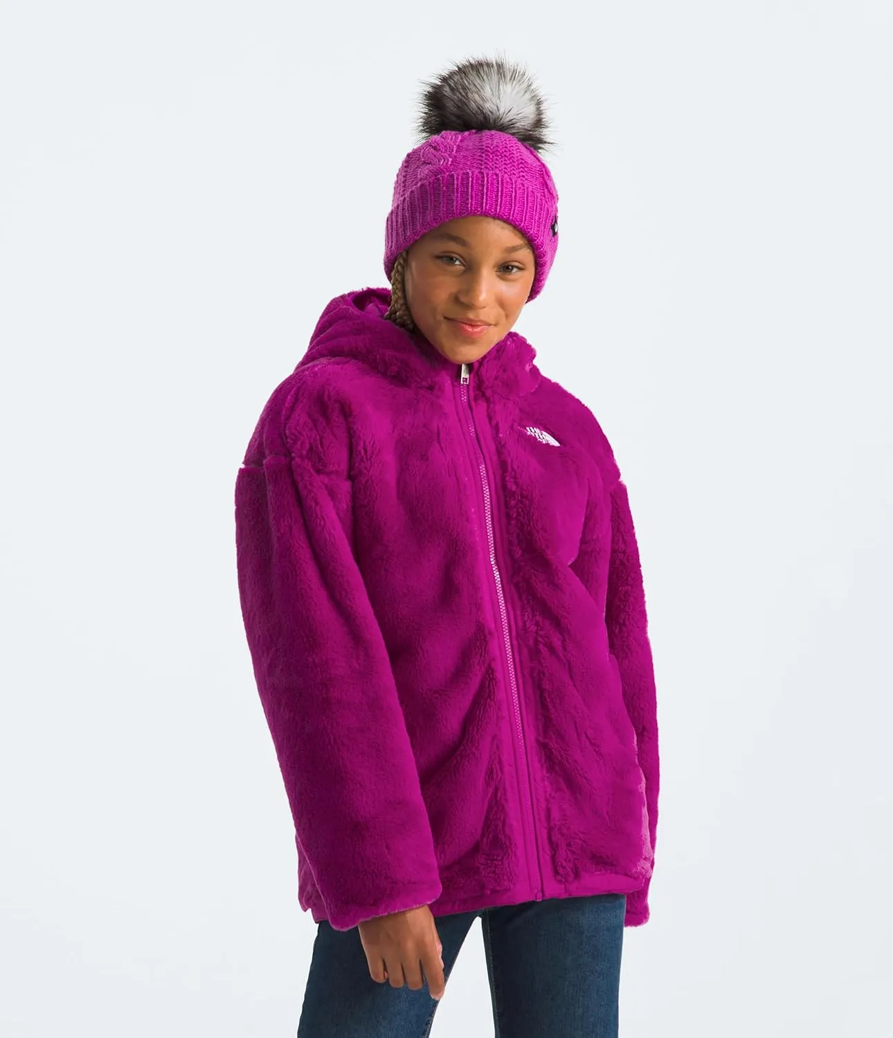 THE NORTH FACE Girls' Reversible Shasta Short Parka