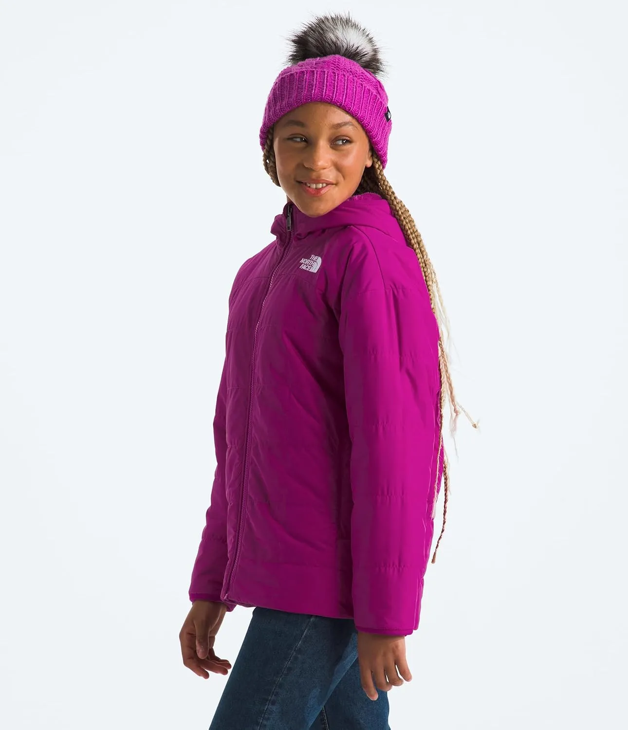 THE NORTH FACE Girls' Reversible Shasta Short Parka