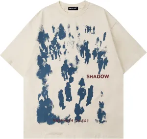 Vamtac Mens Oversized Graphic Tees Y2k Vintage Graffiti Tie Dye Short Sleeve Streetwear Summer Tops Tshirt Unisex