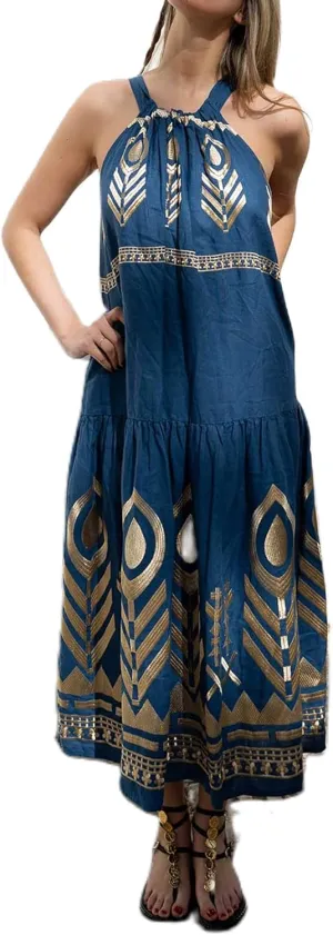 Women Vacation Dress Y2k Halter Boho Dresses Hawaiian Summer Maxi Dresses 2025 Vintage Floral Sundresses