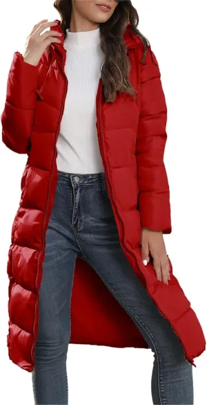 Womens 2024 Winter Fashion Clothes Puffer Jacket Lightweight Winter Coat Quilted Puffer Parka Coat Womens Winter