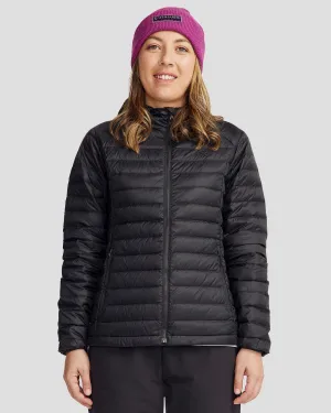 Women's Heli Down Hooded Jacket 3.0 - Black Stingray