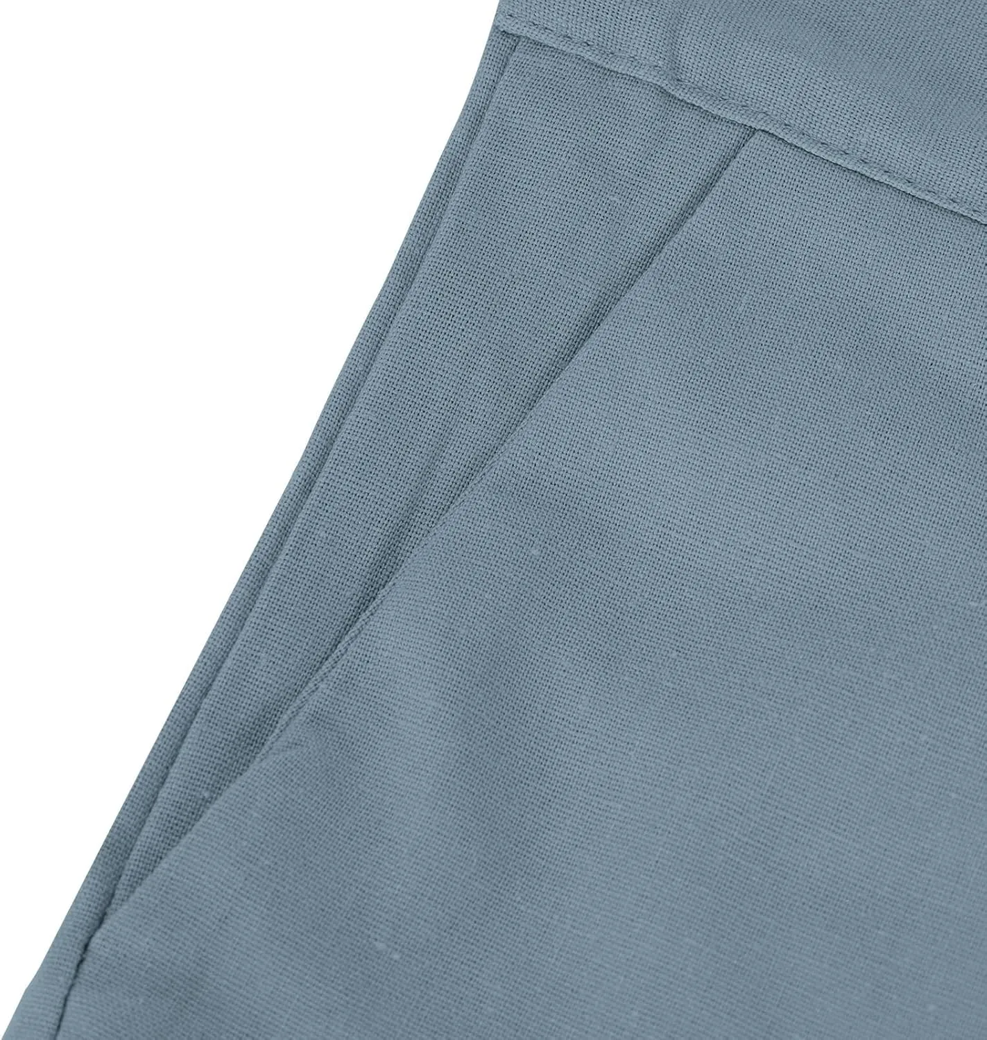 Womens Linen Pants Wide Leg High Waisted Palazzo Vacation Pants with Adjustable Tie Belt Casual Solid Summer Trousers