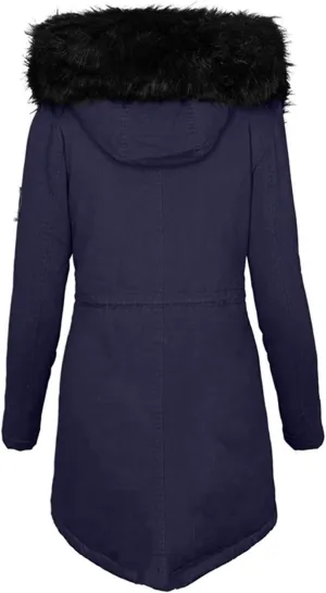 Womens Winter Jacket Overcoat Slim Casual Thicker Fashion Women'S Coat Puffer Jacket Coats with Pockets Down Coats